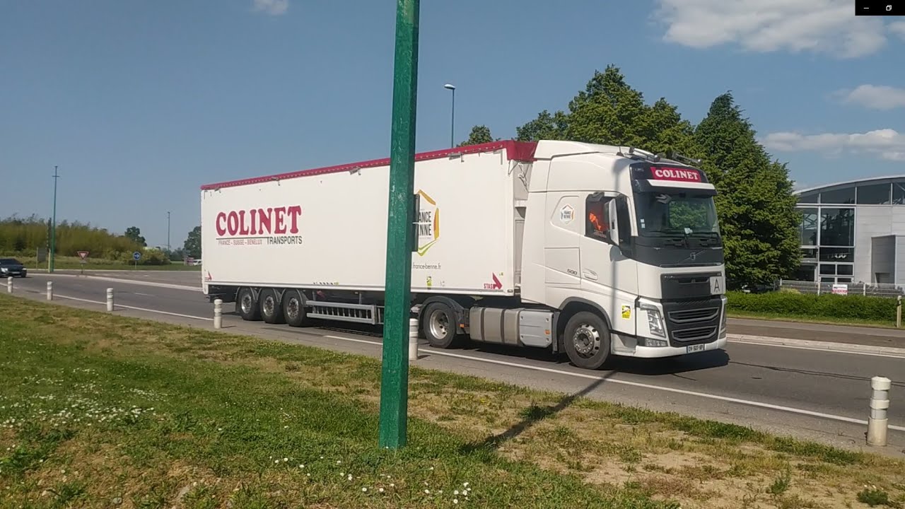 Volvo FH4 500 Globetrotter Transports Colinet (FR) - YouTube