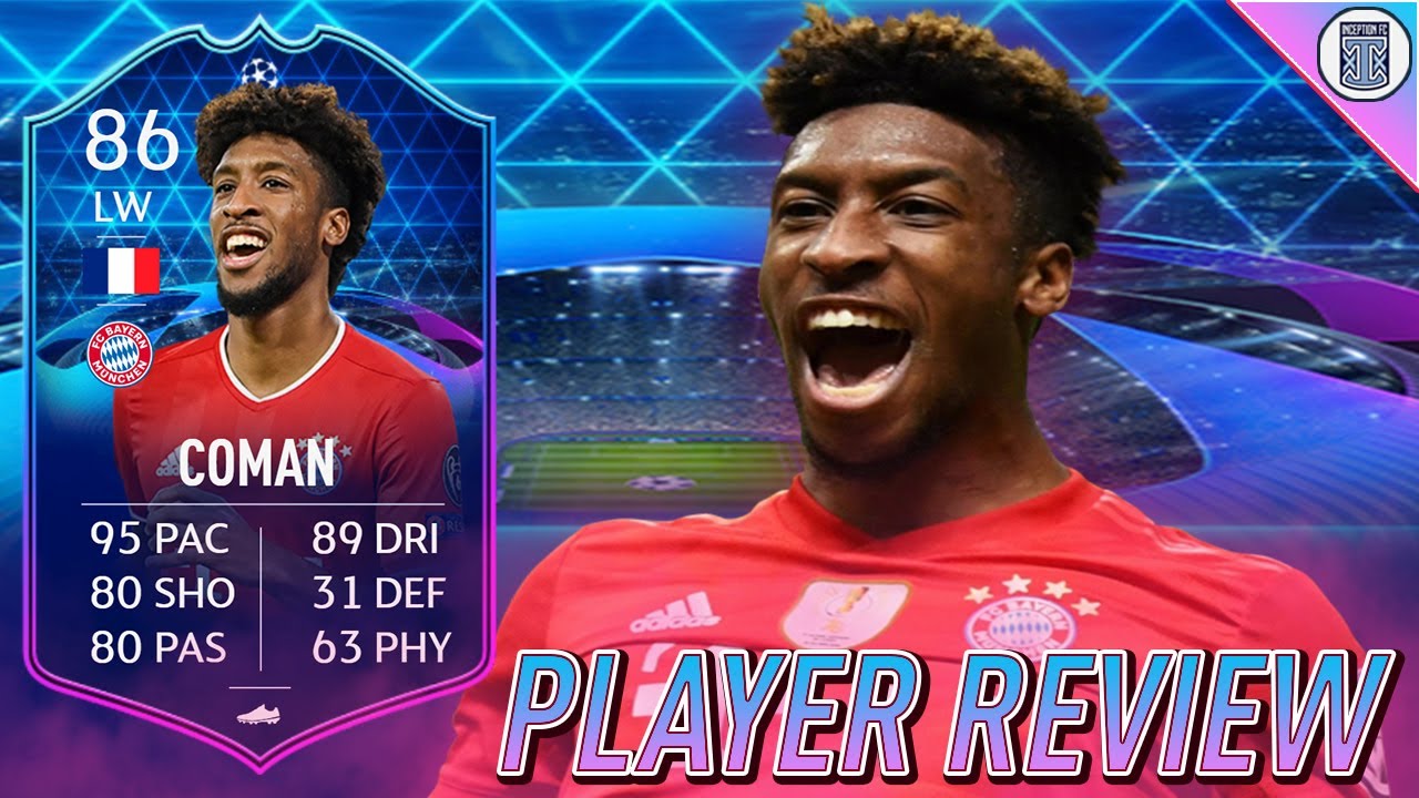 86 TOTGS COMAN PLAYER REVIEW! - TEAM OF THE GROUP STAGE  GAMEPLAY OBJECTIVE - FIFA 21 ULTIMATE TEAM