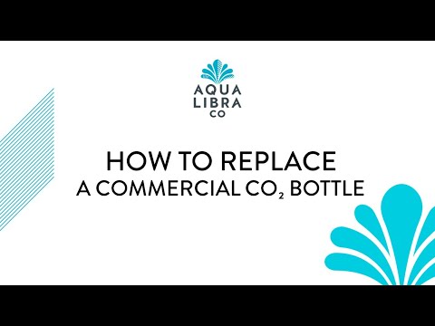 How to replace a commercial Co2 bottle - video from Aqua Libra