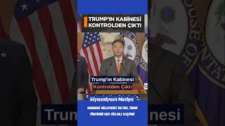 Trump'ın kabinesi kontrolden çıktı. Demokrat milletvekili TED Lieu Trump yönetimini sert eleştirdi.