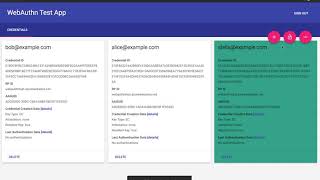 WebAuthn Authentication with ResidentKey on Chrome