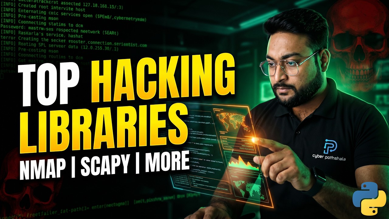 Hackers Use These Python Libraries 💀 Scapy, Nmap & More (Black Hat ...