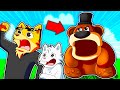 SCAPPO DAL NEXTBOT DEL MEME DI FREDDY FAZBEAR SU GOREBOX CON DRCAT E MRDOMI! VUOLE MANGIARCI?!
