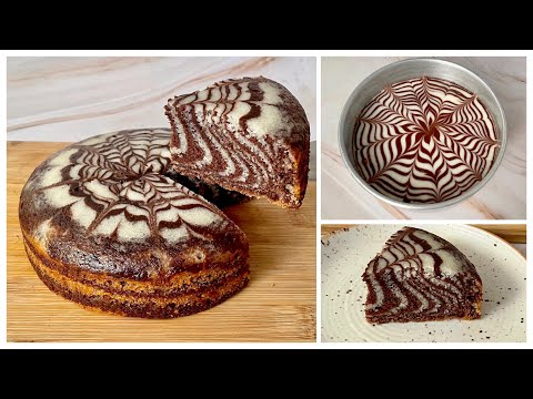 Zebra Cake Recipe In Hindi
