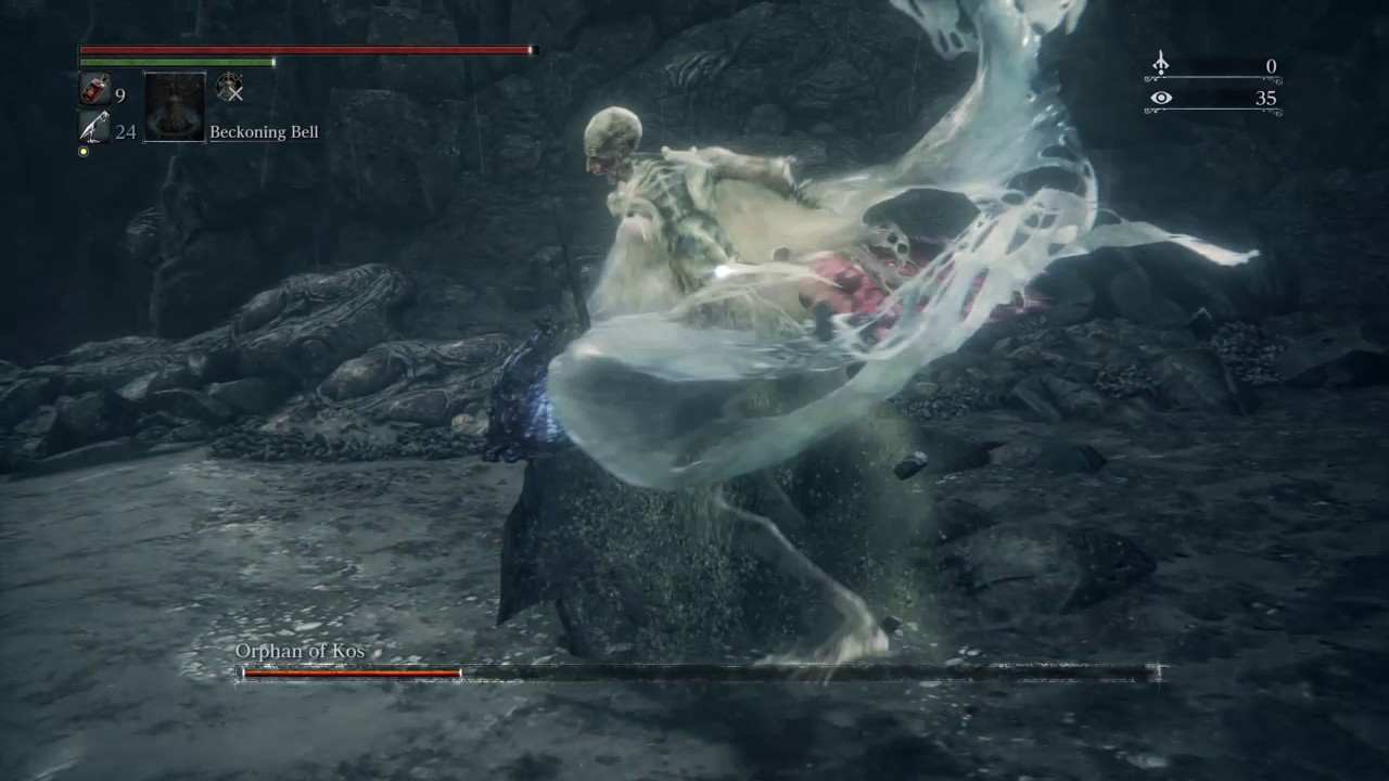 Bloodborne™ Slagerman & Mommy Hunter vs. DLC Boss