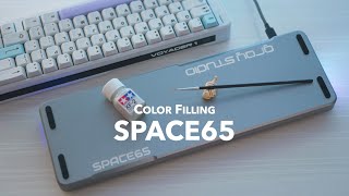 Color Filling SPACE65 Again | H1 & Tealios V2 Typing Sounds