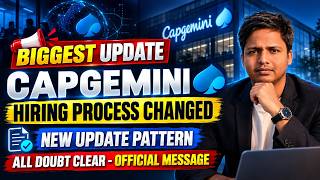 Details Capgemini Hiring Process Changed | New Updated Exam Pattern + Official Message | Biggest Update Guide