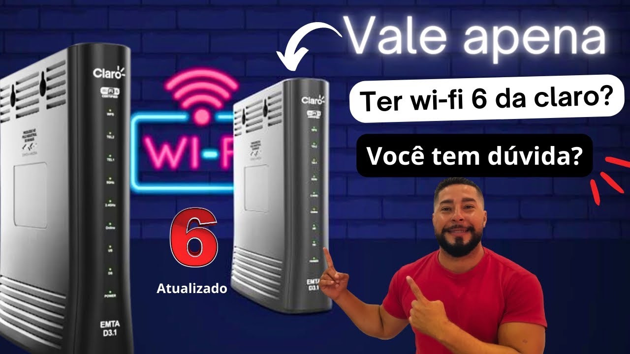 (ATUALIZADO) melhor roteador wifi 6 da CLARO roteador wifi 6 custo
