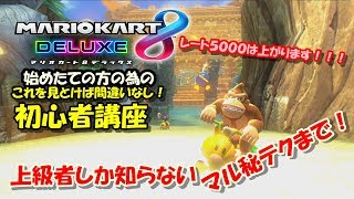 【初級編】マリオカート8DX 基礎から見れば勝てる！初心者必見講座！＋キノコショートカット集