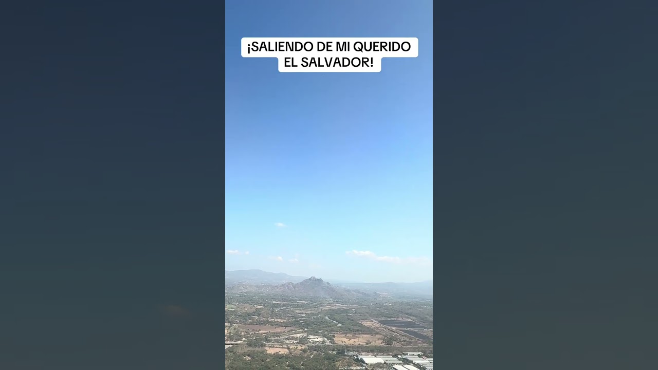 ¡Despegando de El Aeropuerto de El Salvador!