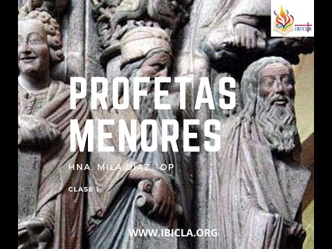 Profetas menores Clase