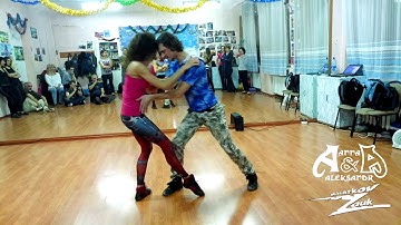 Aleksandr Levchuk & Anna Galenda. Sensual intensive Lesson. Kharkiv