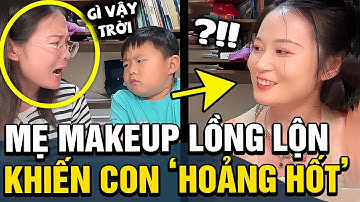 Thái độ của các nhóc tỳ trước và sau khi mẹ TRANG ĐIỂM khiến a nấy không nhịn được cười | TÁM TV