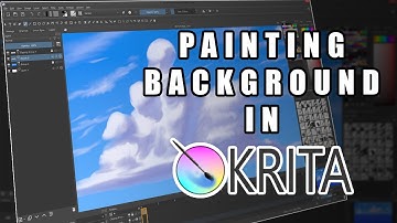 Painting Background in Krita