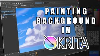 Painting Background in Krita screenshot 5