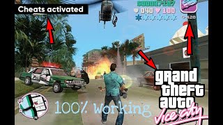 How to use cheat codes in GTA vice city Android/Mobile screenshot 4