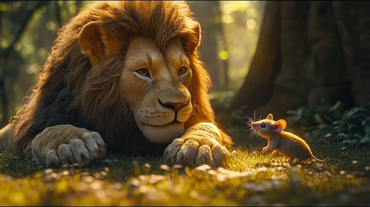 The Lion and the Mouse:A Story of Unexpected Friendship #kidsvideo #bedtimestories #subscribe #story
