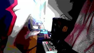 Chill ambient experiment 1 - E bow piccolo bass - boss loop station RC30 - Korg volca sample