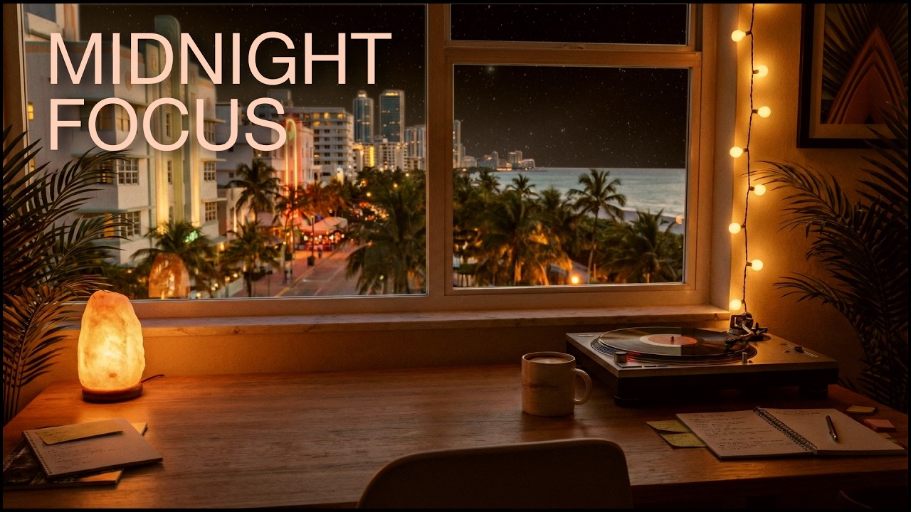 Midnight Focus Lofi 🌙 – Deep Work & Study Session