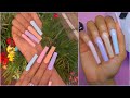 Doing my XXL nails, Nail Forms for Beginners, Trying A New Brand NAIL ADDICT LA