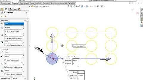 Matriz Lineal de croquis