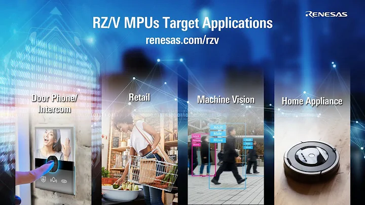 RZ/V Microprocessor (MPU) Ideal for Vision AI
