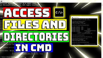 How to Access Files and Directories in CMD | Command Prompt Tutorial for Beginners