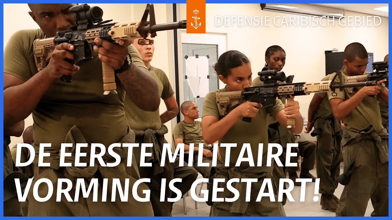 We gaan van jullie MACHINES maken  | De weg naar Caribisch militair #1