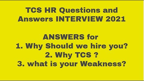 TCS Virtual Interview 2021 | HR Questions and answers | The Professional Here | English | Tamil | DS