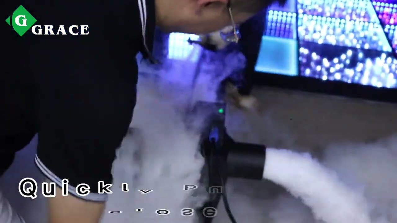 Igracelite Example of 6000W Dry Ice Fog Machine Usage