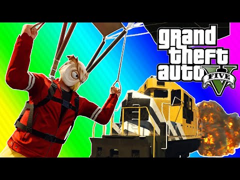 GTA5 Online  - We Finally Stopped The Drug Train! (The Titan Heist)