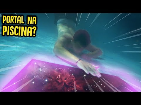 ACHEI UM PORTAL NA MINHA PISCINA!! ( PORTAL NA PISCINA ) [ REZENDE EVIL ]