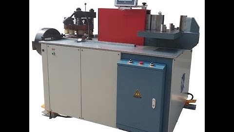 three in one multi function DLKMX-302K cnc busbar processing machine