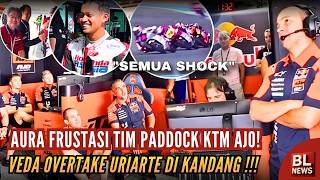 PADDOCK KTM PUSING!! VEDA JADI SOROTAN USAI BRIAN URIARTE FINISH POSISI 11 JADI KORBAN OVERTAKE‼
