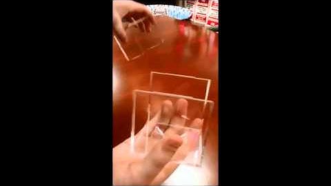 How to Open the ChalkTalkSPORTS Acrylic Square Ball Display