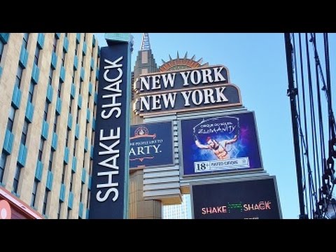 New York New York Shake Shack Las Vegas MENU 2016 Review - YouTube