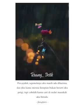 Percayalah(ruang detik)