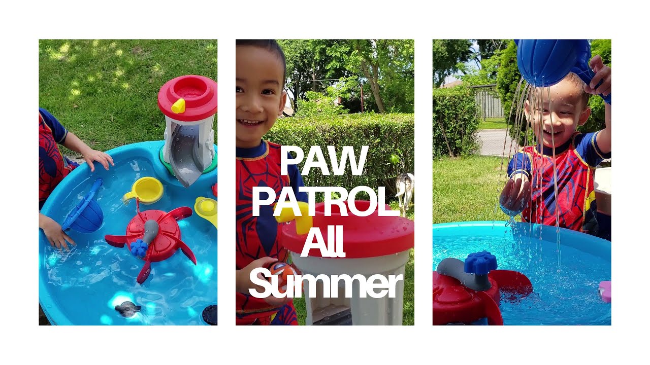 paw patrol lookout water table