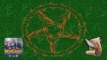 War3 World Editor Custom Spell | Satanic Star