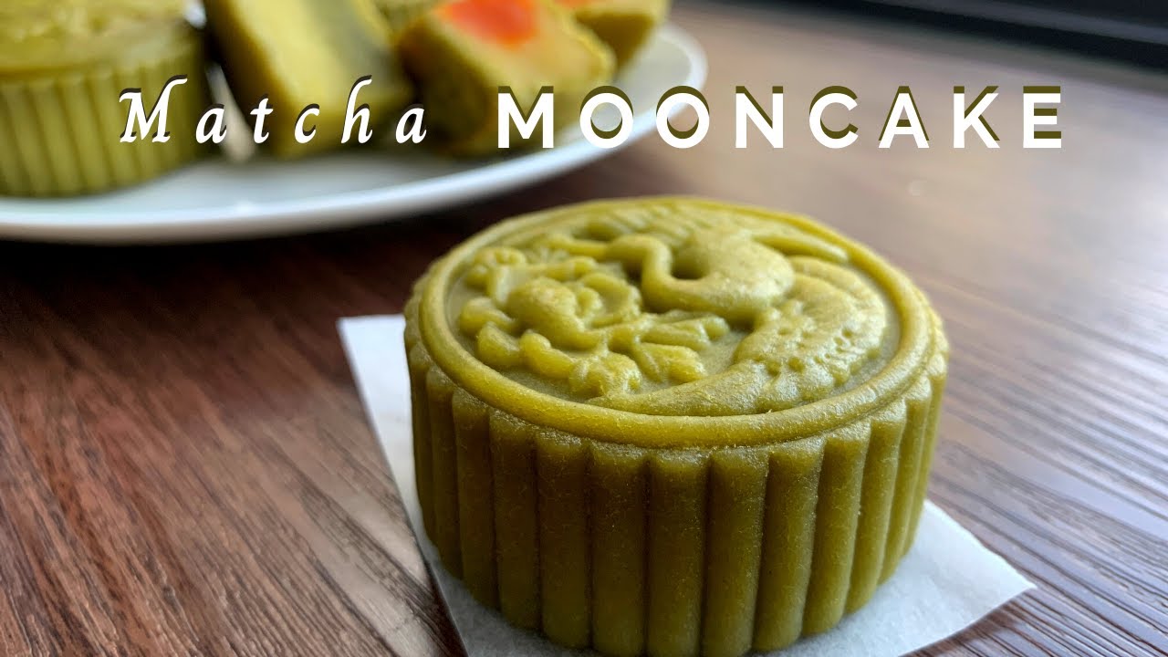 Bánh trung thu matcha đậu xanh | Matcha Mooncake
