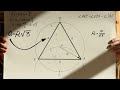 4K How to construct an equilateral triangle, video 2024 year