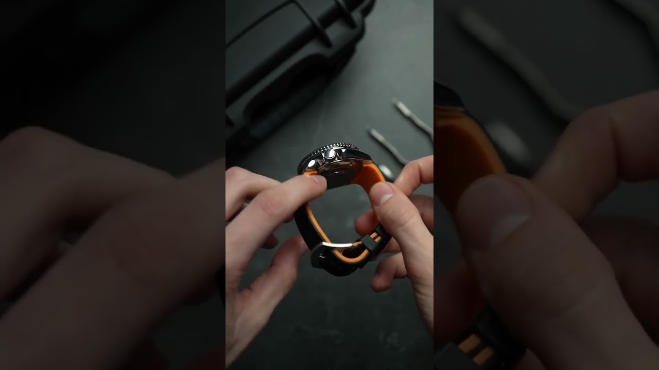 How to install our Ames Curved End Watch Band on Seiko SKX007 www.strapseeker.com 