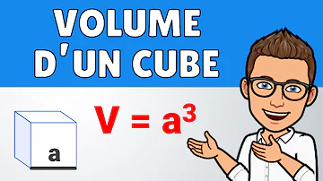 Comment calculer le volume en cm3 d'un cube ?