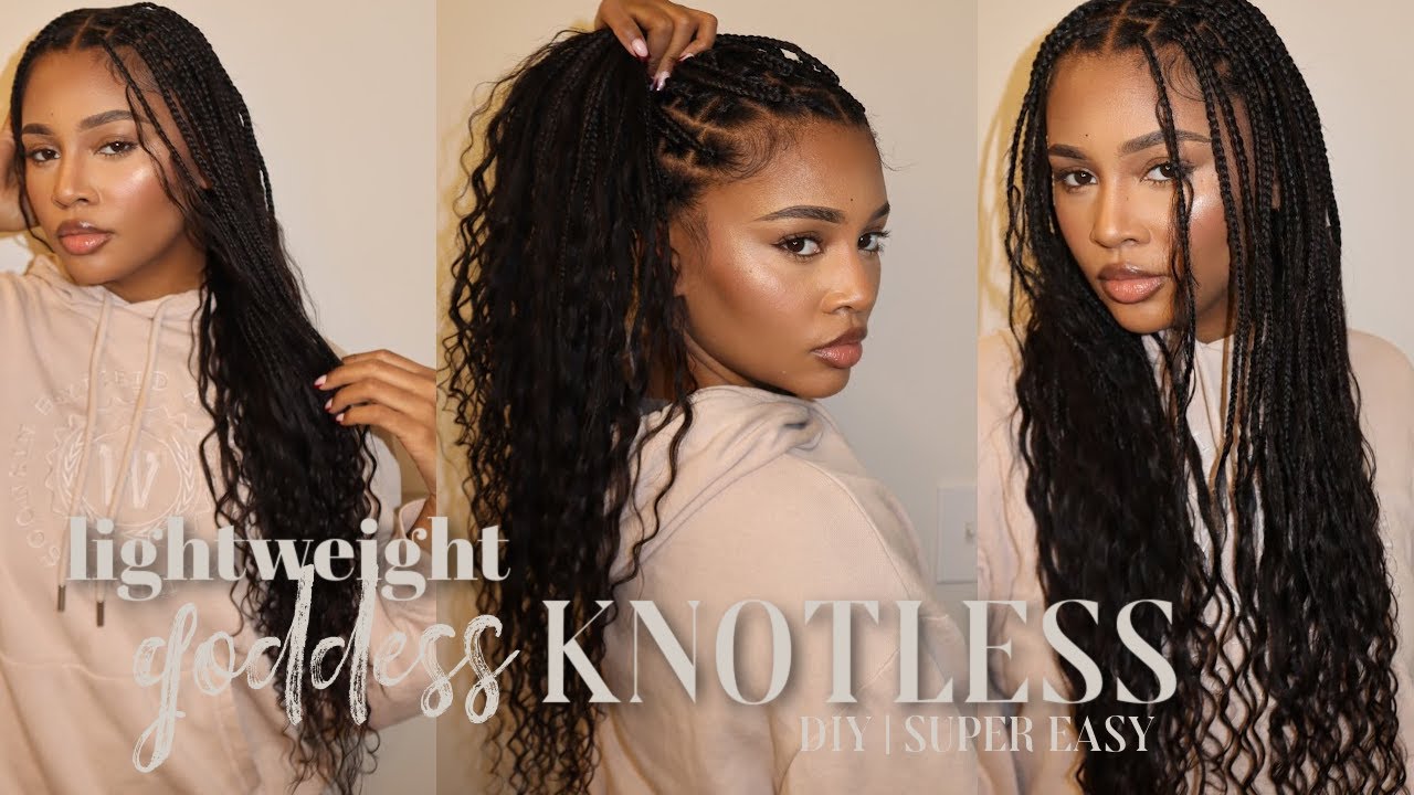@Eayon Hair Low Maintenance Boho Braids Tutorial💃Girl's Daily Braids