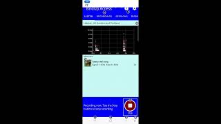 The BirdUp Access app being controlled with speech input screenshot 5