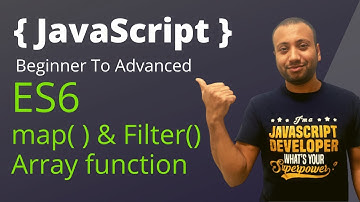 javascript bangla tutorial 71 : map and filter array function