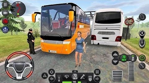 American Bus Simulator Gameplay Part 2 - Harini game Android Game