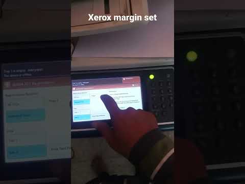 xerox 5855 5865 5875 5890 margin set 100