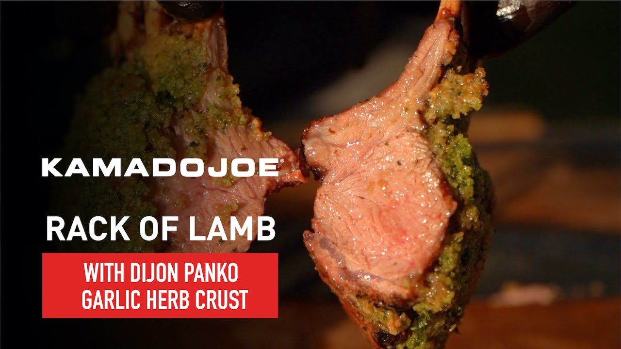 Каре ягнёнка с дижонской панировкой, чесноком и травами | Рецепт шеф-повара Эрика
