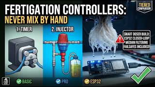 How to Build a DIY EC Controller for Hydroponics (ESP32 Closed-Loop Doser)